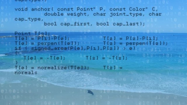 Program codes and the beach
