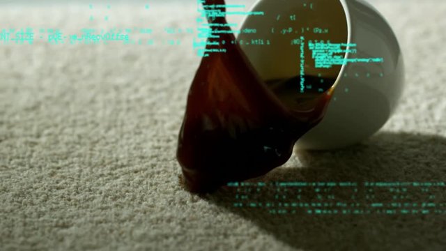 Spilled coffee and binary codes