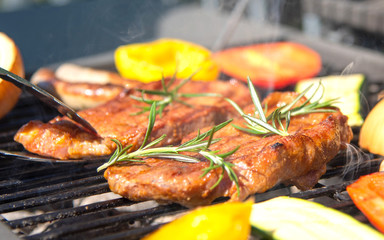 Steak am Grill