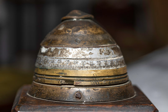 A time fuse for a shrapnel shell, First world war times.