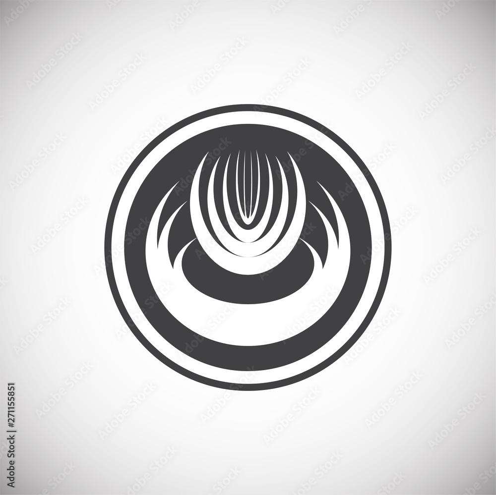 Poster coffe related icon on background for graphic and web design. simple illustration. internet concept s