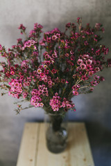 Fototapeta na wymiar Beautiful bouquet of flowers in a vase