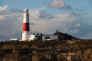 Portland Bill in Winter at Sunrise