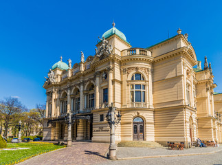 The Juliusz Slowacki Theatre in Krakow