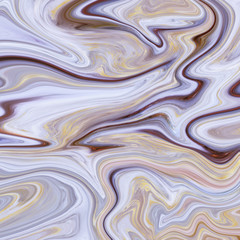Abstract Marble Swirls Background - Fluid marbling effect with subtle gold veining accents