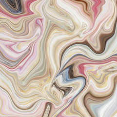 Abstract Marble Swirls Background - Fluid marbling effect with subtle gold veining accents
