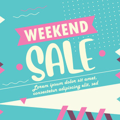 Obraz premium Vector Sale Concept Background Design 
