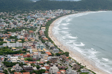 Fototapeta premium foto de la bahia de balneario en Brasil 