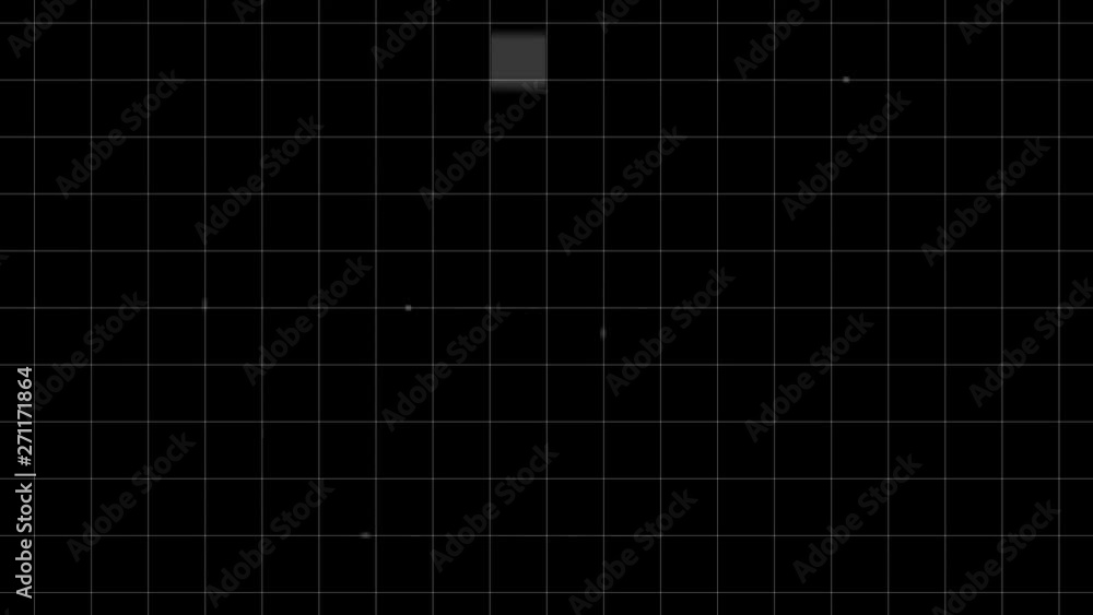 Poster square patterns and grey squares