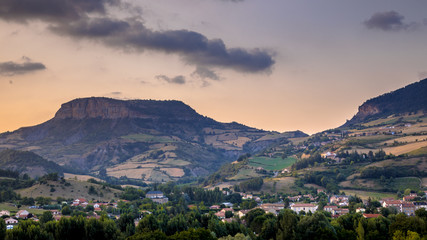 Cevennes valley landscape