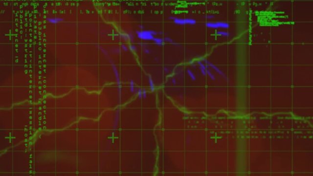 Colorful lights and program codes