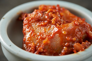 Jeotgal, Korean salted fermented seafood 