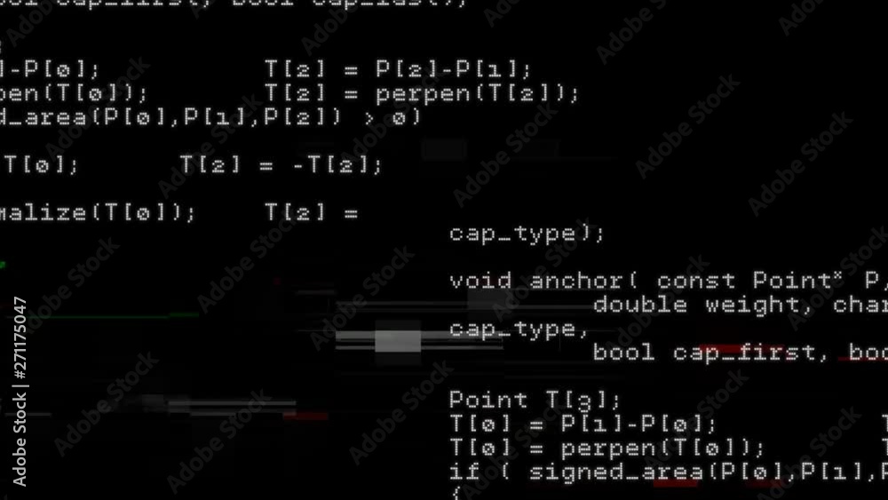 Poster program codes and glitches