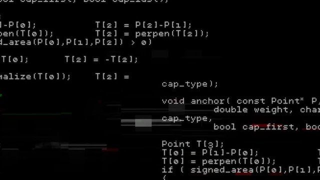 Program codes and glitches