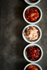 Jeotgal, Korean salted fermented seafood 