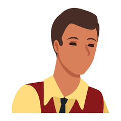 man avatar cartoon character