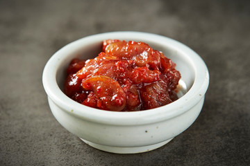 Jeotgal, Korean salted fermented seafood 
