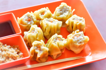 roll ,Chinese roll or Chinese snack