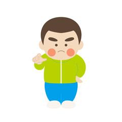 少年キャラクター指摘