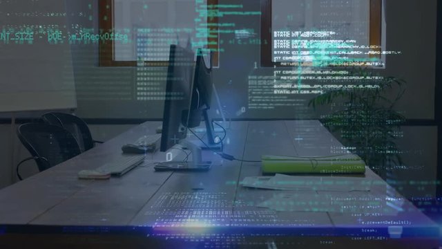 Office desk and program codes