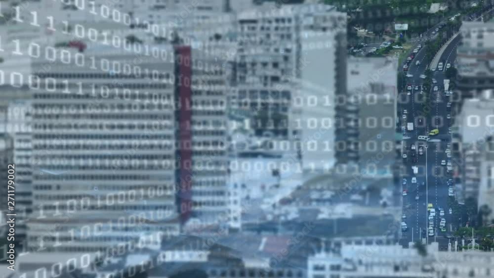 Poster binary codes and a view of the city