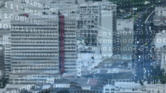 Binary codes and a view of the city