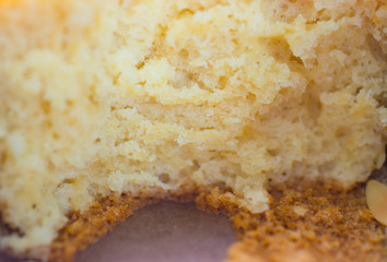 The bread surface is soft and delicious.