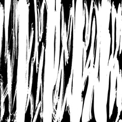 Brush grunge pattern. White and black vector.