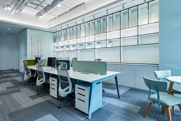 Clean and tidy office scene map