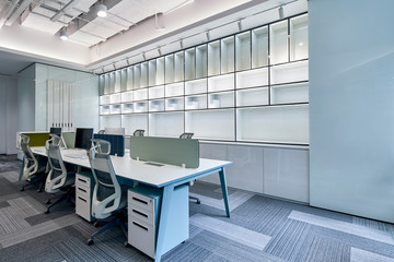 Clean and tidy office scene map