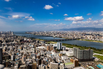 aerial view of city in japan © Alvaro