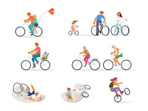 Bicycle Accident Cartoon Images – Browse 1,125 Stock Photos, Vectors, and  Video | Adobe Stock