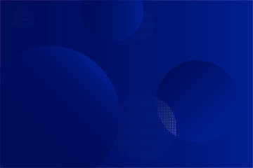 Light geometric abstract background with violet gradient smooth circles. Creativity and moder template for vcards, banners, sites and social media. Flat circles over a gradient with some dotted circle