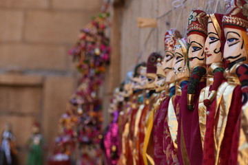 Handicraft puppets of rajashthan 