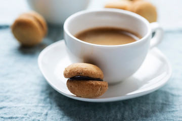 homemade italian hazelnut biscuits
