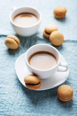homemade italian hazelnut biscuits