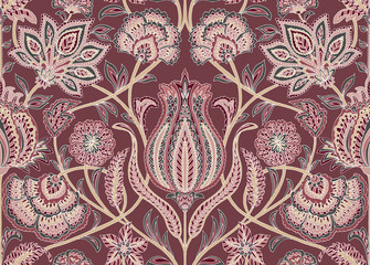 Seamless Pattern : Paisley Style