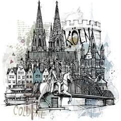 Köln collage
