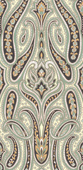 Seamless Pattern : Paisley Style