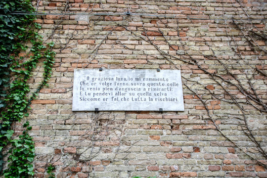 Leopardi's hill