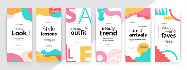 Modern promotion square web banner for social media mobile apps. Elegant sale and discount promo backgrounds with abstract pattern. Email ad newsletter layouts.