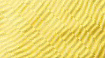 Blank yellow fabric pattern background, fabric texture background
