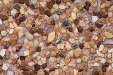 Pebbles texture background .Gravel texture background .