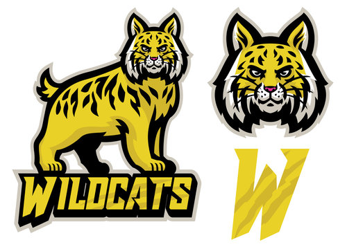 Wildcats Sport Mascot Set