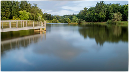Fototapeta premium plan d'eau 