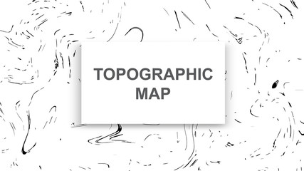 Topographic map contour background. Line map with elevation. Geographic World Topography map grid abstract