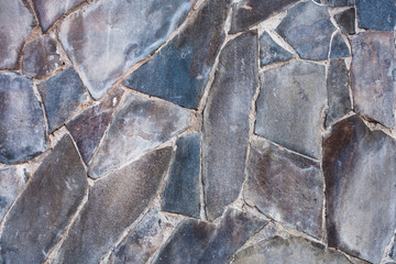 The decorative surface of the stone