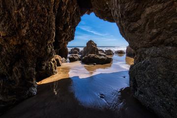 Rock Arch at El Matador Beach