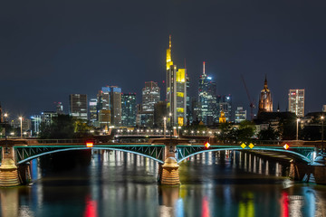 Fototapeta na wymiar Frankfurt City View