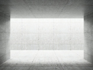 Abstract architecture interior